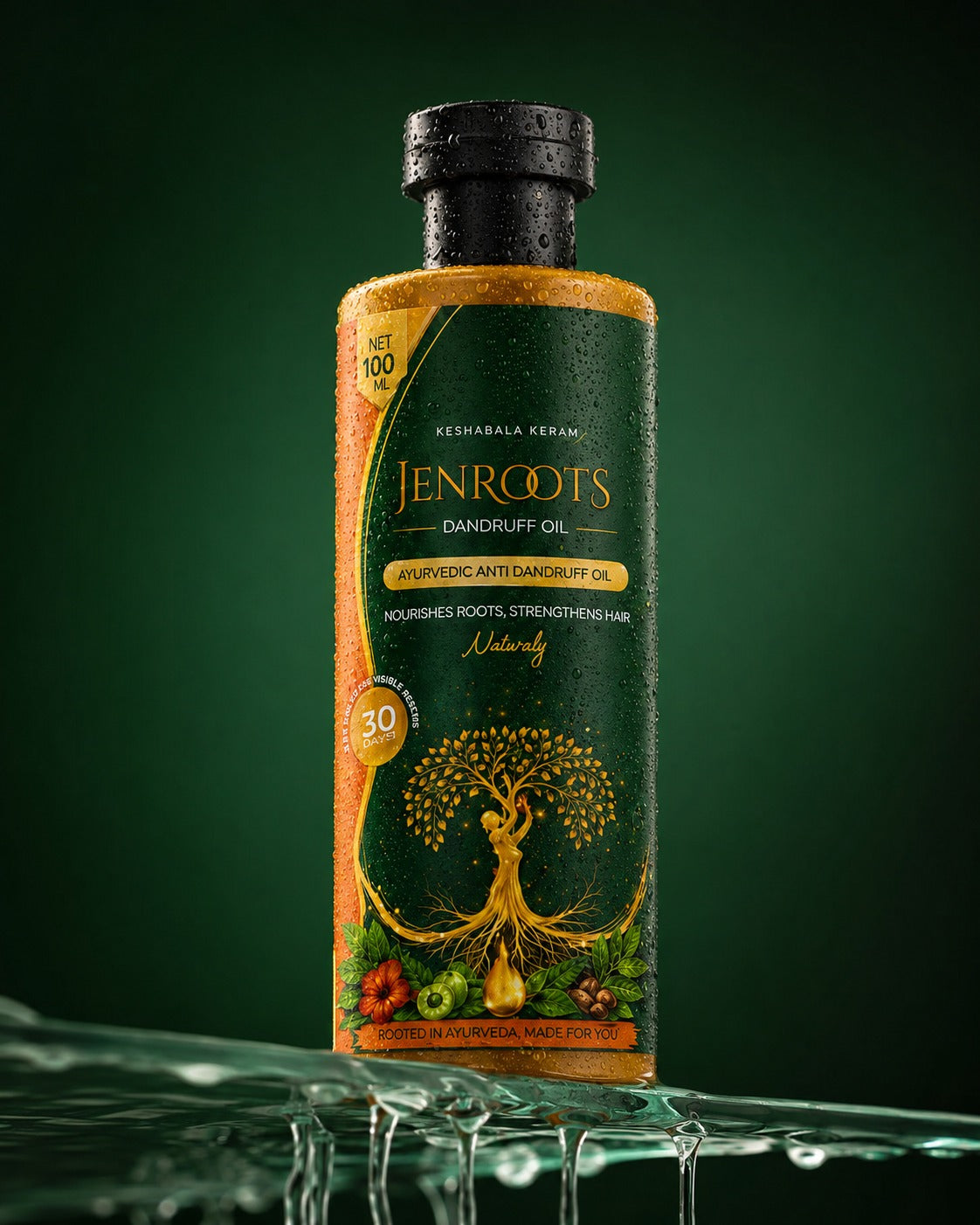 Jenroots  Dandruff  Oil