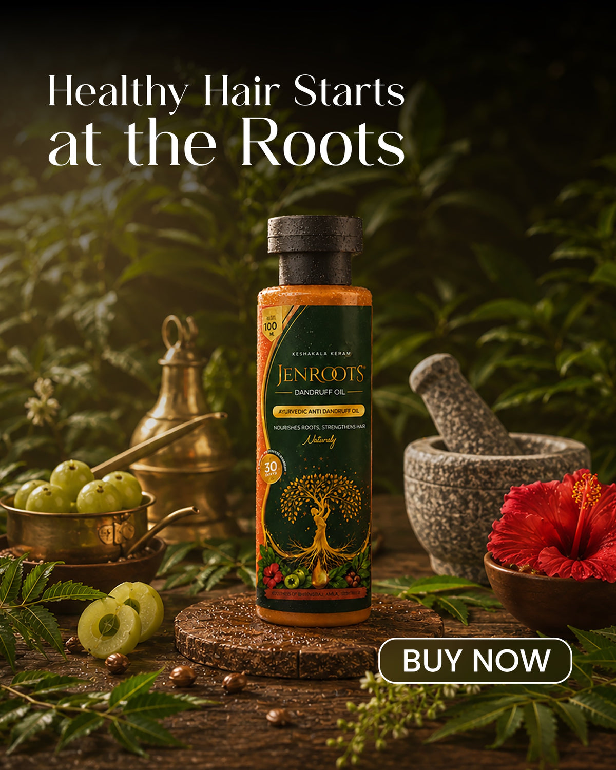 Jenroots  Dandruff  Oil
